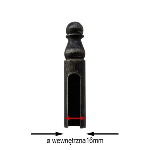Nasadka ozdobna 401/16 do zawiasu o średnicy 16 mm