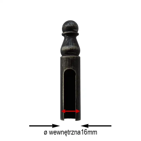 Nasadka ozdobna 401/16 do zawiasu o średnicy 16 mm