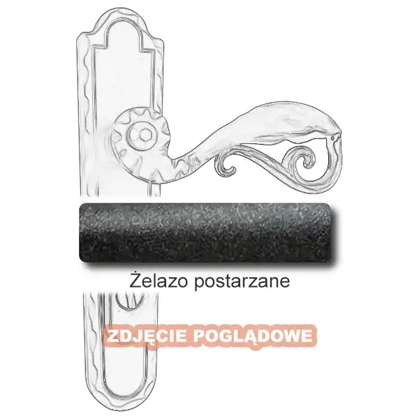 4 Klamka zewnętrzna Abella 4300E z zabezpieczeniem KZS.webp