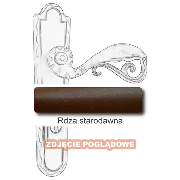 9 Klamka zewnętrzna Abella 4300E z zabezpieczeniem KZS.webp