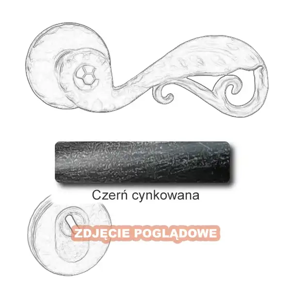 3 Klamka zewnętrzna Abella 5300E z zabezpieczeniem KZS.webp