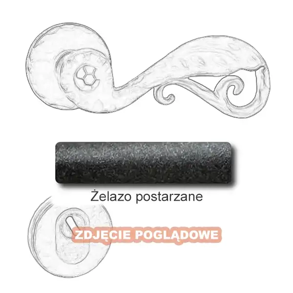 4 Klamka zewnętrzna Abella 5300E z zabezpieczeniem KZS.webp