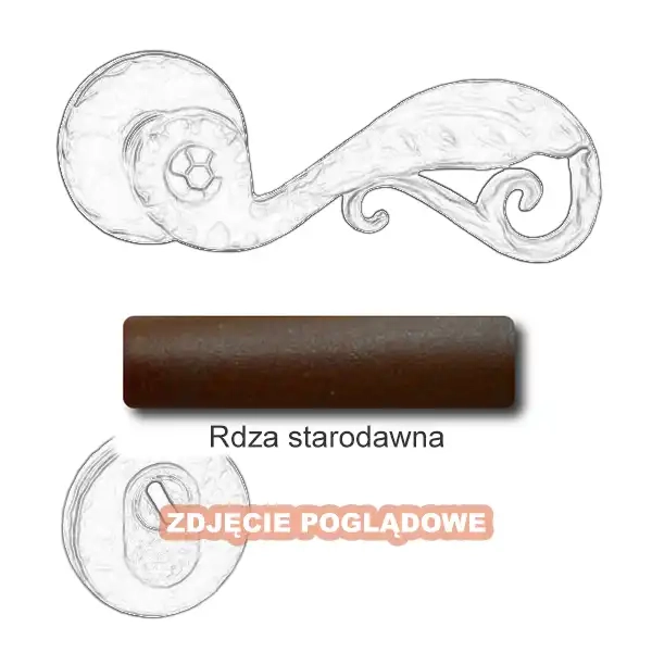 9 Klamka zewnętrzna Abella 5300E z zabezpieczeniem KZS.webp