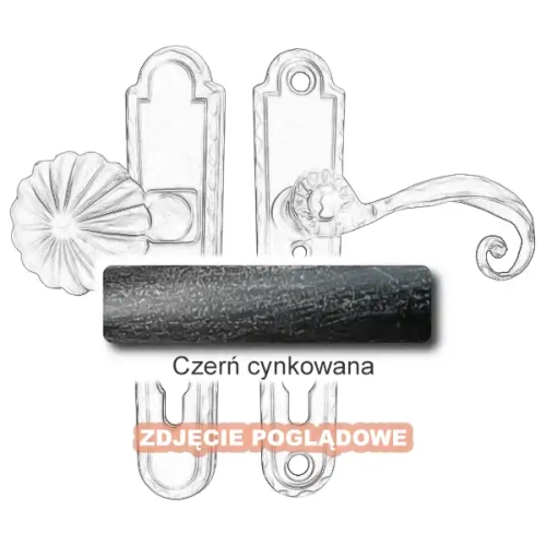 3 Klamko-gałka zewnętrzna Beatrice 4305 CD.webp