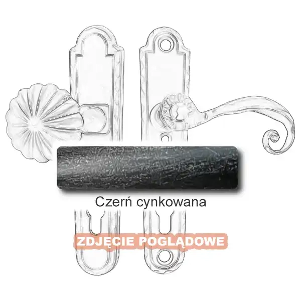 3 Klamko-gałka zewnętrzna Beatrice 4305 CD.webp