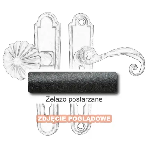 4 Klamko-gałka zewnętrzna Beatrice 4305 CD.webp