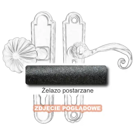 4 Klamko-gałka zewnętrzna Beatrice 4305 CD.webp