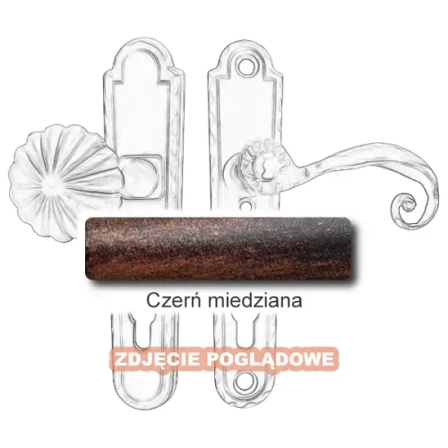 8 Klamko-gałka zewnętrzna Beatrice 4305 CD.webp