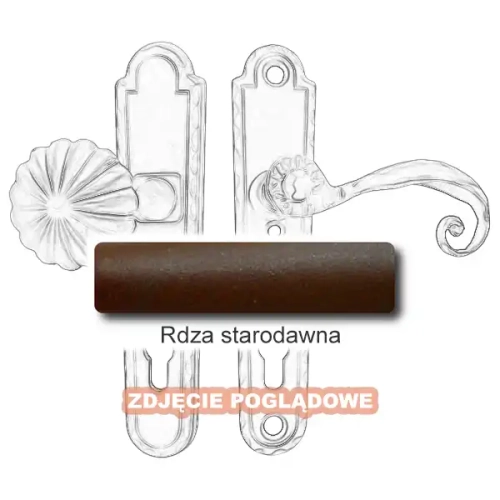 9 Klamko-gałka zewnętrzna Beatrice 4305 CD.webp