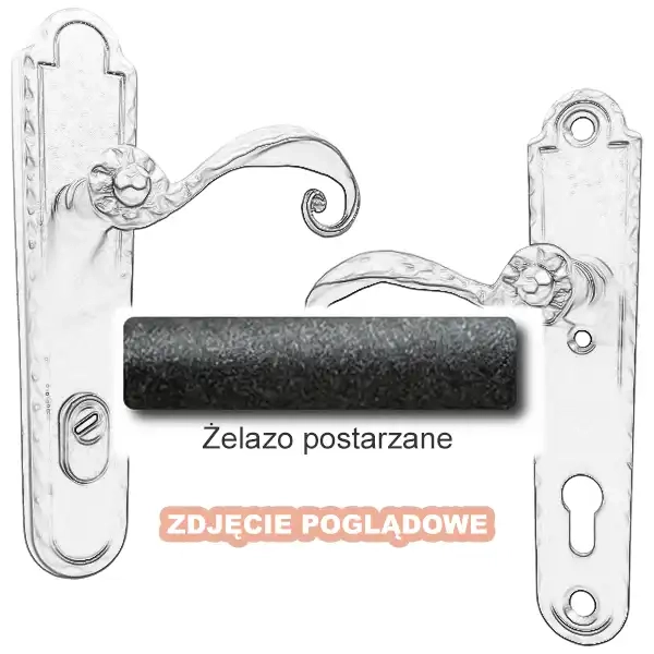 4 Klamka zewnętrzna Beatrice 4305E z zabezpieczeniem KZS.webp