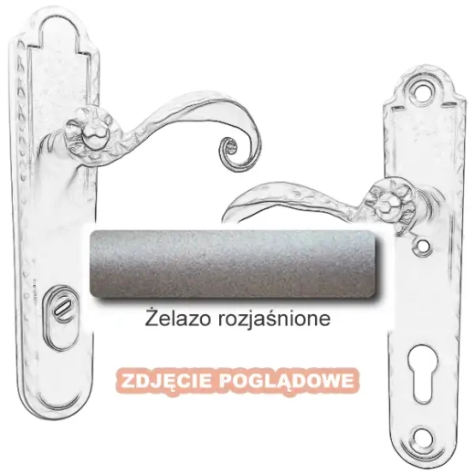 5 Klamka zewnętrzna Beatrice 4305E z zabezpieczeniem KZS.webp