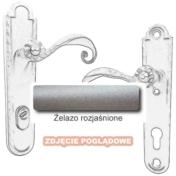5 Klamka zewnętrzna Beatrice 4305E z zabezpieczeniem KZS.webp