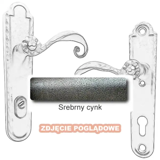 6 Klamka zewnętrzna Beatrice 4305E z zabezpieczeniem KZS.webp