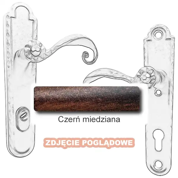 8 Klamka zewnętrzna Beatrice 4305E z zabezpieczeniem KZS.webp