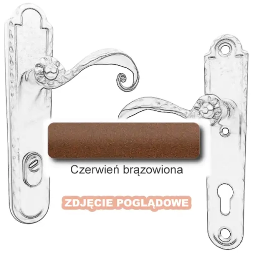 11 Klamka zewnętrzna Beatrice 4305E z zabezpieczeniem KZS.webp