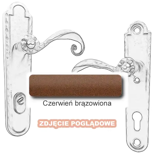 11 Klamka zewnętrzna Beatrice 4305E z zabezpieczeniem KZS.webp