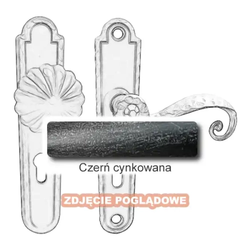 3 Klamko-gałka zewnętrzna Beatrice 4305 A-B.webp