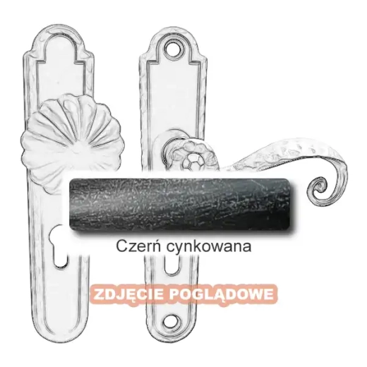 3 Klamko-gałka zewnętrzna Beatrice 4305 A-B.webp
