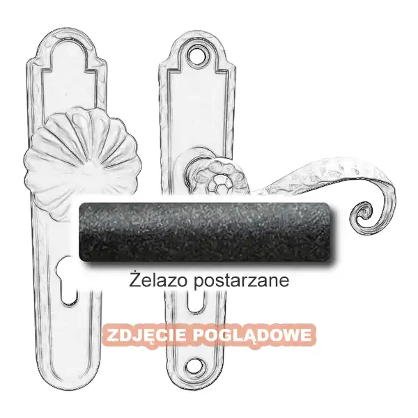 4 Klamko-gałka zewnętrzna Beatrice 4305 A-B.webp