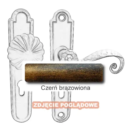 7 Klamko-gałka zewnętrzna Beatrice 4305 A-B.webp