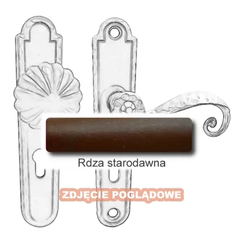 9 Klamko-gałka zewnętrzna Beatrice 4305 A-B.webp