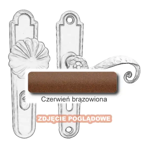 11 Klamko-gałka zewnętrzna Beatrice 4305 A-B z zabezpieczeniem KZS.webp