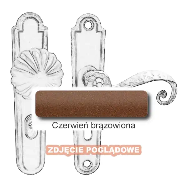 11 Klamko-gałka zewnętrzna Beatrice 4305 A-B z zabezpieczeniem KZS.webp