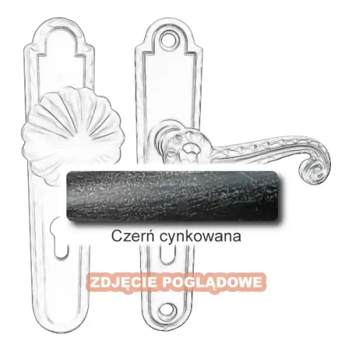 3 Klamko-gałka zewnętrzna Bella 4301 A-B.webp