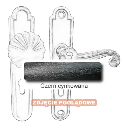 3 Klamko-gałka zewnętrzna Bella 4301 A-B.webp