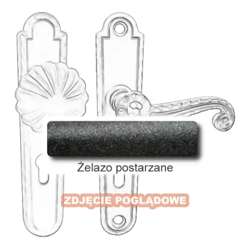 4 Klamko-gałka zewnętrzna Bella 4301 A-B.webp