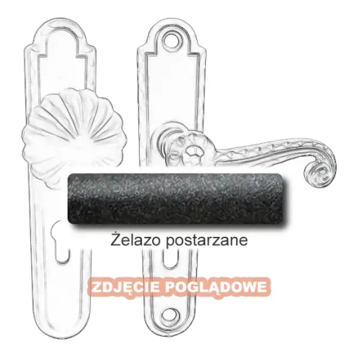 4 Klamko-gałka zewnętrzna Bella 4301 A-B.webp