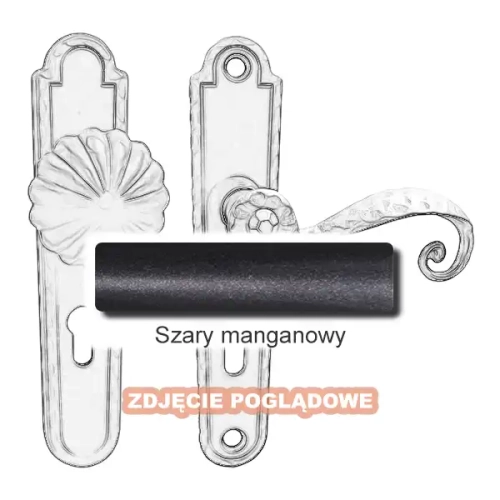 12 Klamko-gałka zewnętrzna Bella 4301 A-B.webp