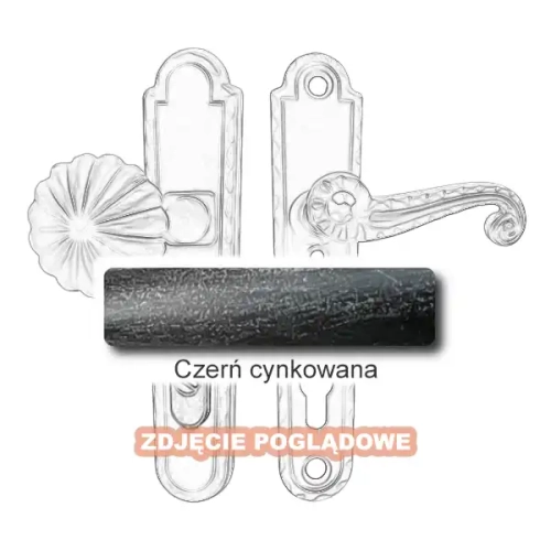 3 Klamko-gałka zewnętrzna Heliodor 4301 C-D z zabezpieczeniem KZS.webp