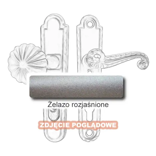 5 Klamko-gałka zewnętrzna Heliodor 4301 C-D z zabezpieczeniem KZS.webp