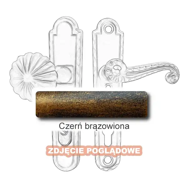 7 Klamko-gałka zewnętrzna Heliodor 4301 C-D z zabezpieczeniem KZS.webp