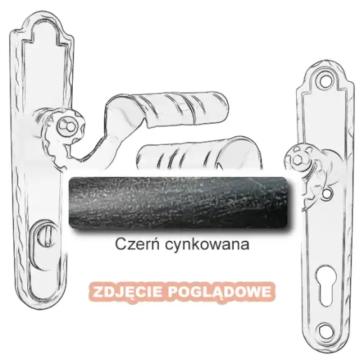 3 Klamka zewnętrzna Absalon 4302E z zabezpieczeniem KZS.webp