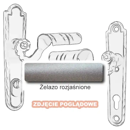 5 Klamka zewnętrzna Absalon 4302E z zabezpieczeniem KZS.webp