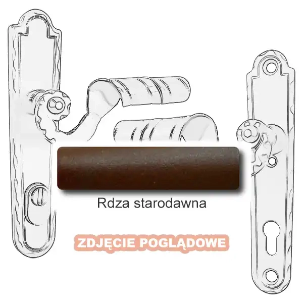 9 Klamka zewnętrzna Absalon 4302E z zabezpieczeniem KZS.webp