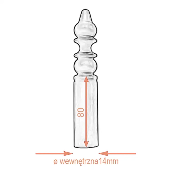 Nasadka ozdobna 400/14 do zawiasu o średnicy 14 mm