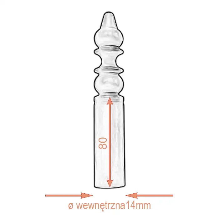 Nasadka ozdobna 400/14 do zawiasu o średnicy 14 mm
