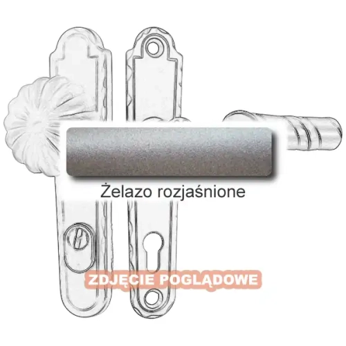 4 Klamko-gałka zewnętrzna Absalon 4302AB z zabezpieczeniem KZS.webp