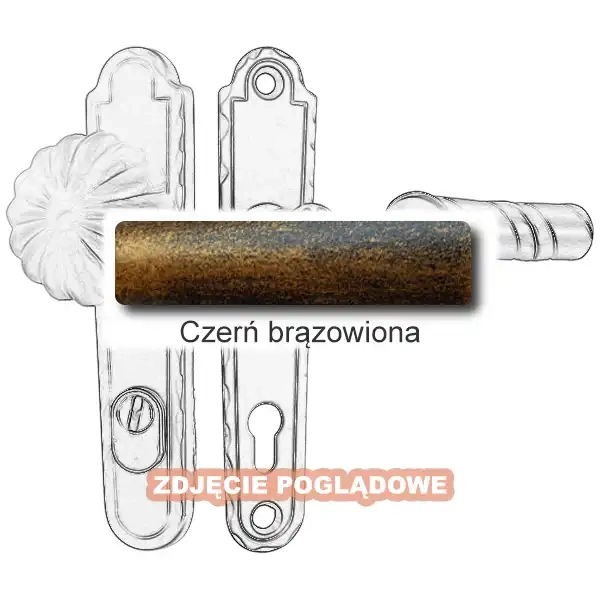 6 Klamko-gałka zewnętrzna Absalon 4302AB z zabezpieczeniem KZS.webp