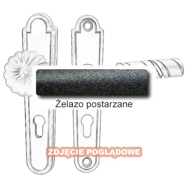 4 Klamko-gałka zewnętrzna Absalon 4302AB.webp