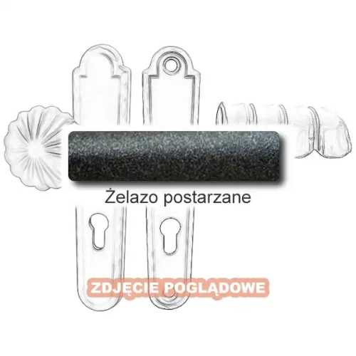 4 Klamko-gałka zewnętrzna Davos 4309CD.webp