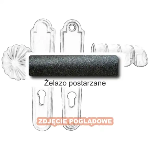 4 Klamko-gałka zewnętrzna Davos 4309CD.webp