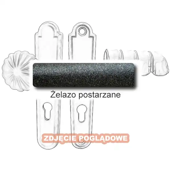 4 Klamko-gałka zewnętrzna Davos 4309CD.webp