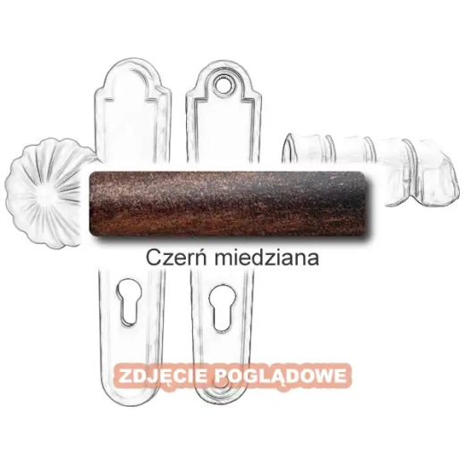 8 Klamko-gałka zewnętrzna Davos 4309CD.webp