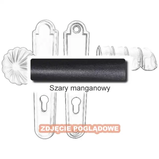 12 Klamko-gałka zewnętrzna Davos 4309CD.webp