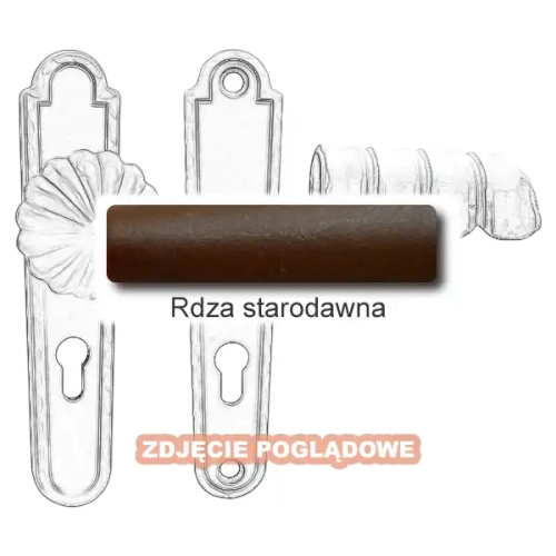 9 Klamko-gałka zewnętrzna Davos 4309AB.webp