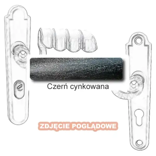 3 Klamka zewnętrzna Davos 4309E z zabezpieczeniem KZS.webp